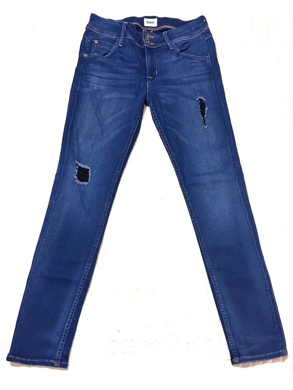 HUDSON Jeans Collin Mid Rise Skinny Jeans